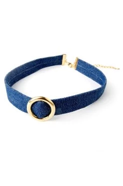 STORETS ACCESSORIES Stella Denim Chocker