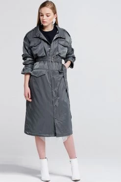 STORETS SALE CLOTHING Boa Belted Coat