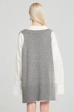 STORETS Influencer Lyla Oversized Knit Vest