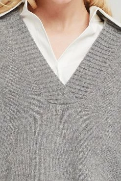 STORETS Influencer Lyla Oversized Knit Vest