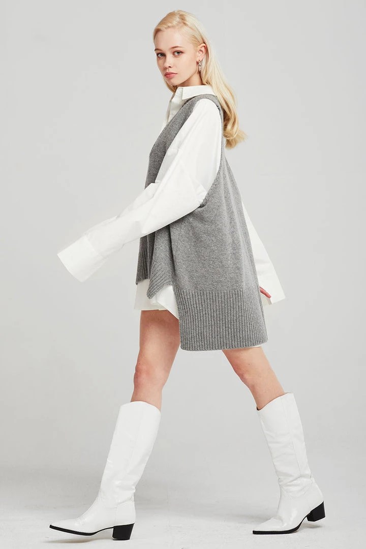STORETS Influencer Lyla Oversized Knit Vest