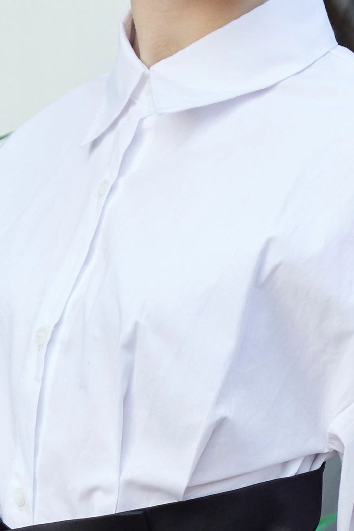 STORETS CLOTHING Blair Pintuck Shirt Dress