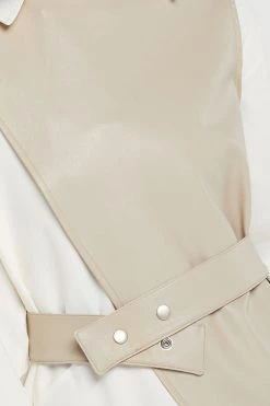 STORETS Knox Pleather Vest And Dress Set CLOTHING