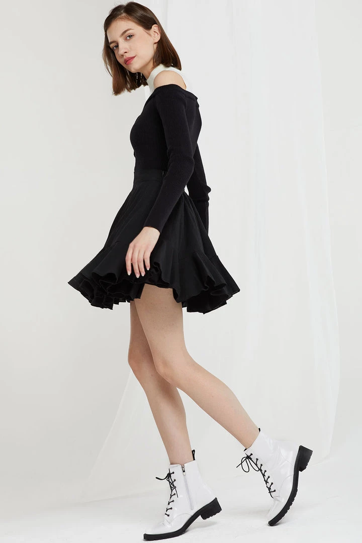 STORETS Isla Floaty Ruffle Skirt-2 Colors