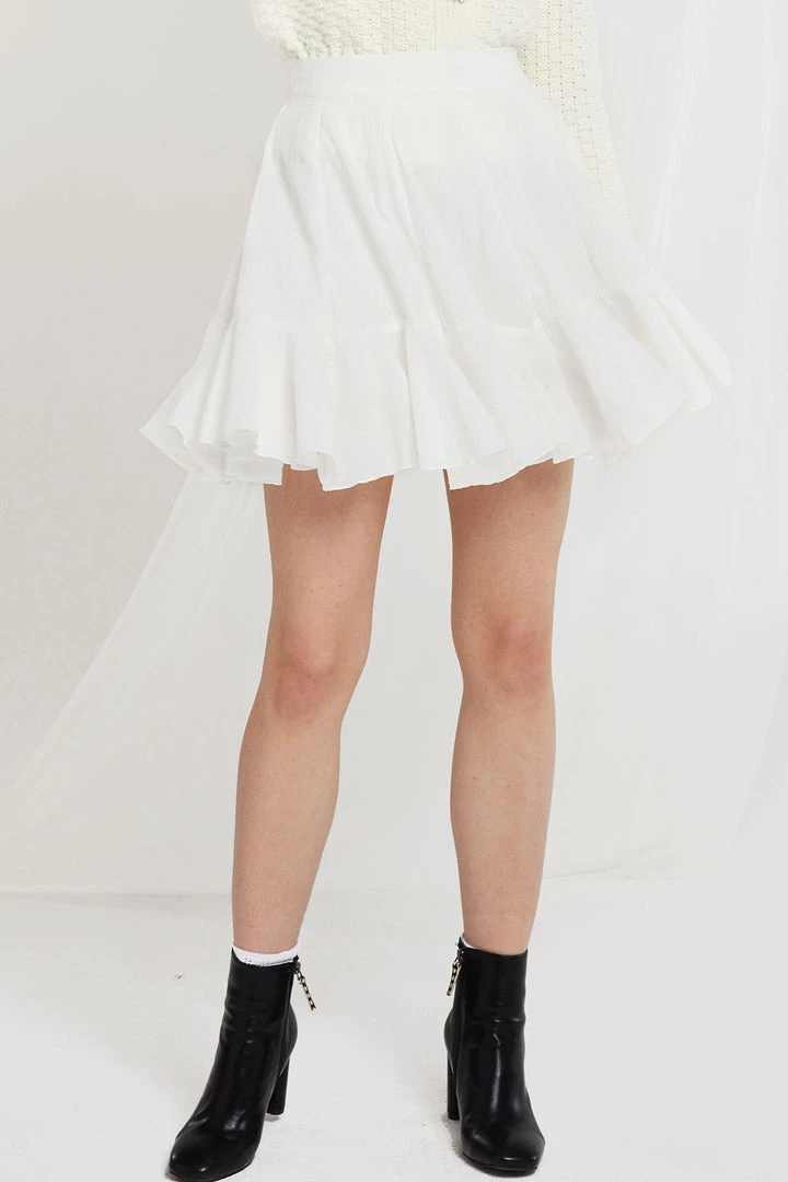 STORETS Isla Floaty Ruffle Skirt-2 Colors