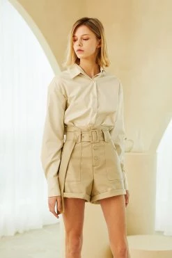 STORETS Eva Pleather Shirt