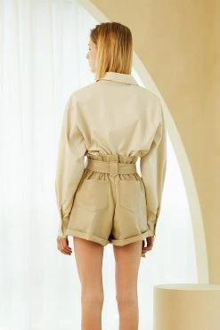 STORETS Eva Pleather Shirt