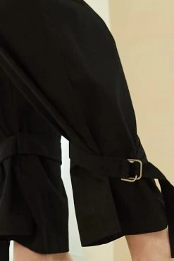 STORETS CLOTHING Julia Tab Detail Pants