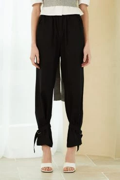 STORETS CLOTHING Julia Tab Detail Pants