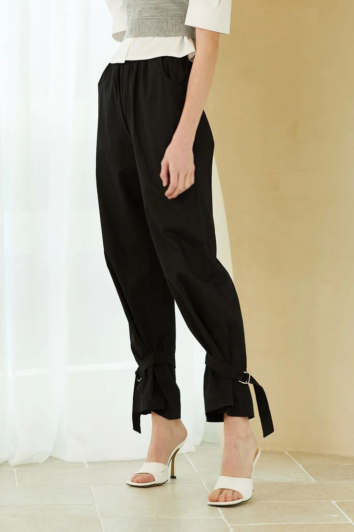 STORETS CLOTHING Julia Tab Detail Pants