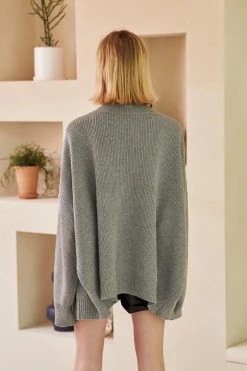 STORETS CLOTHING Charlotte Boxy Sweater Cardigan