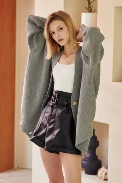 STORETS CLOTHING Charlotte Boxy Sweater Cardigan