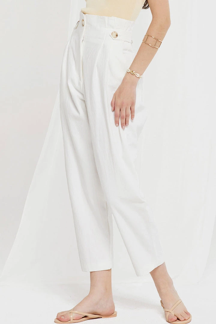 STORETS CLOTHING Ainsley High Waist Pegged Pants