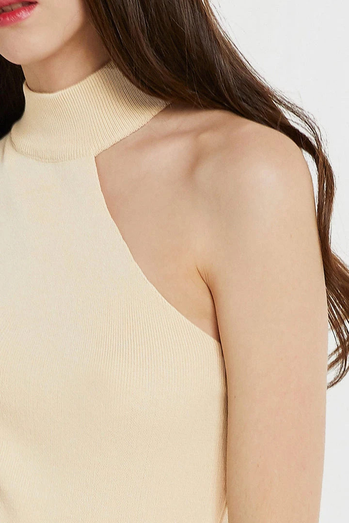 STORETS CLOTHING Alexis One Shoulder Knit Top