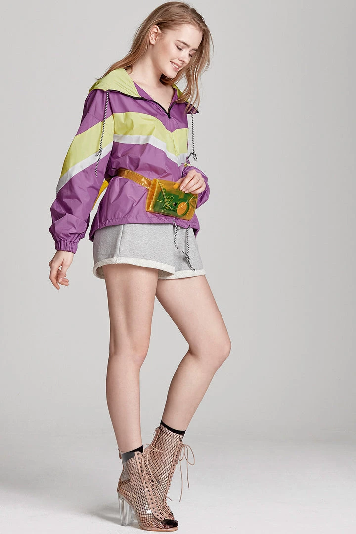 STORETS CLOTHING Bella Vintage Pop Windbreaker