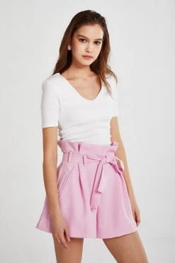 STORETS Scarlett Paperbag Waist Shorts
