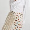 STORETS Isabel Pleated Chiffon Overlay Skirt CLOTHING