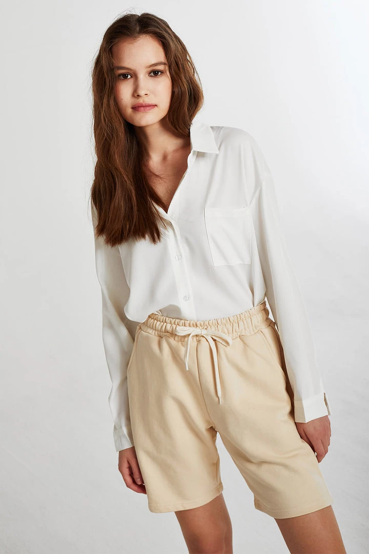 STORETS CLOTHING Willow Drawstring Waist Shorts