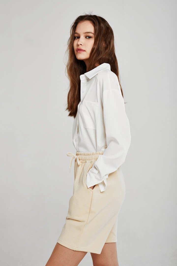 STORETS CLOTHING Willow Drawstring Waist Shorts