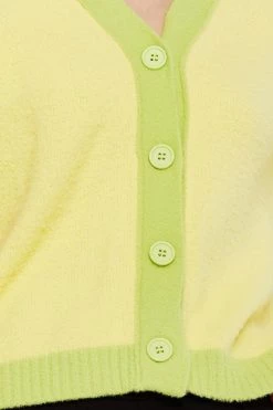 STORETS Lucy Contrast Trim Cardigan