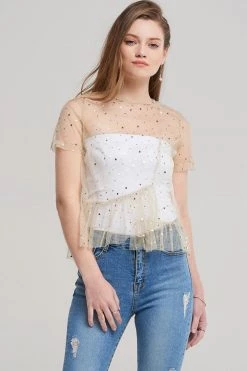STORETS CLOTHING Sara Fairy Tulle Top