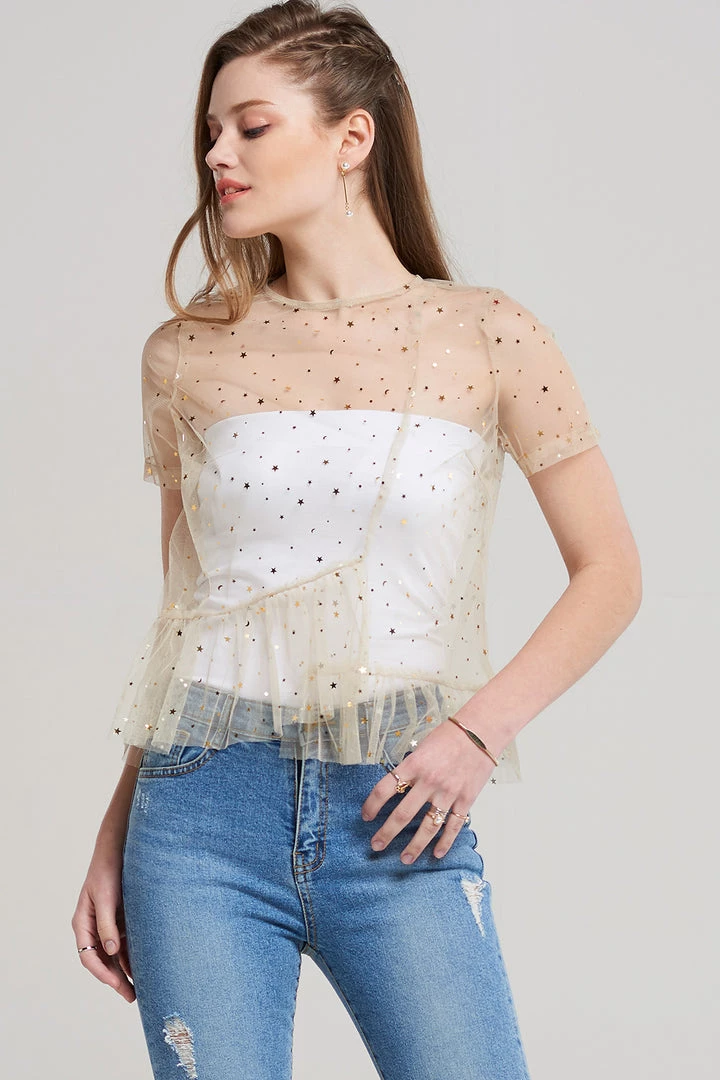 STORETS CLOTHING Sara Fairy Tulle Top