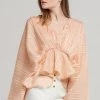 STORETS Linda Draped Shawl Blouse CLOTHING