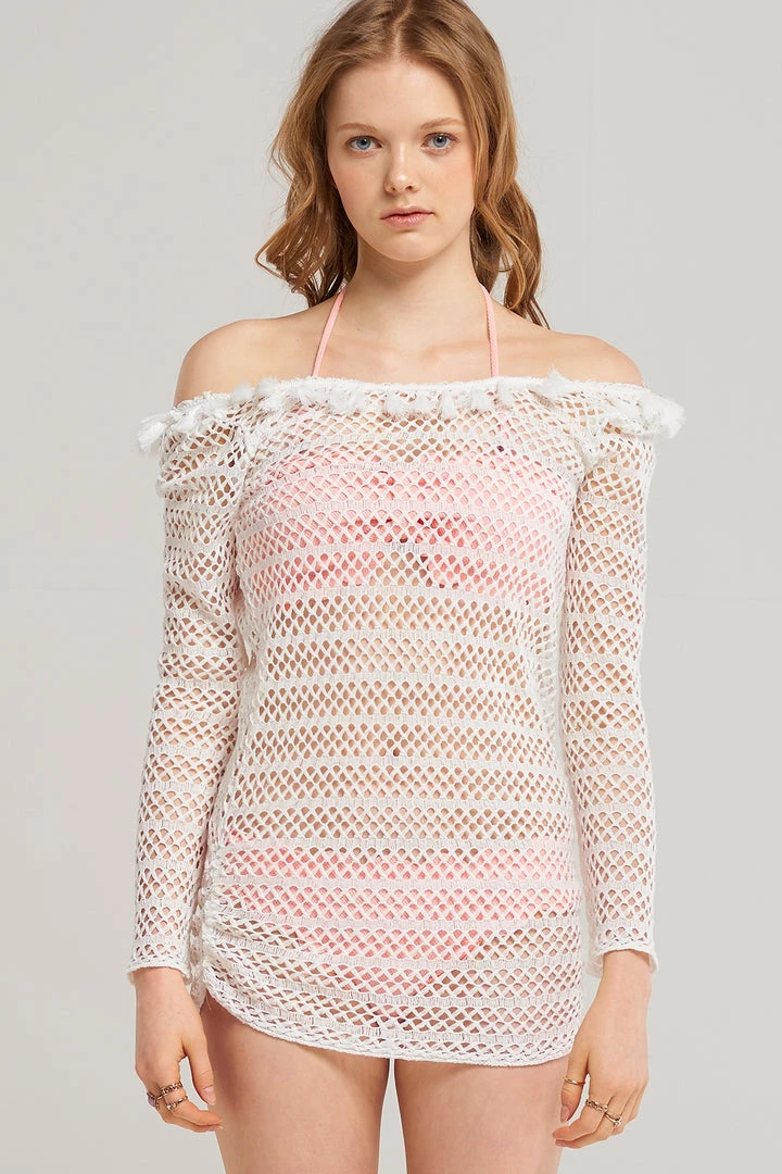 STORETS SALE Cindy Tassel Cover Up