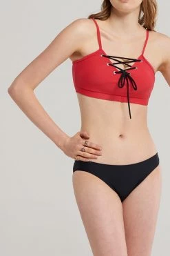 STORETS SALE CLOTHING Lizzy Lace Up Bikini Top
