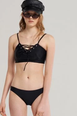 STORETS SALE CLOTHING Lizzy Lace Up Bikini Top