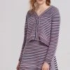 STORETS SALE Betty Stripe Mix Cardigan CLOTHING