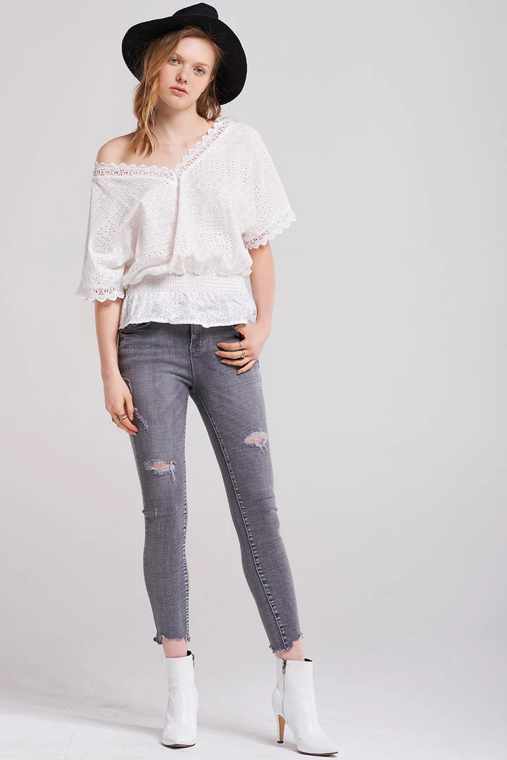 STORETS SALE Ellie Shirred Summer Top CLOTHING