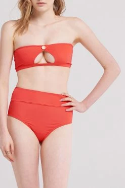 STORETS SALE Aubrey High-rise Bikini Bottom CLOTHING