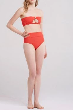 STORETS SALE Aubrey High-rise Bikini Bottom CLOTHING