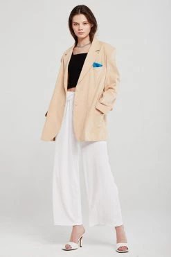 STORETS CLOTHING Brianna Oversized Handkerchief Blazer