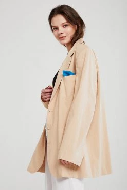 STORETS CLOTHING Brianna Oversized Handkerchief Blazer
