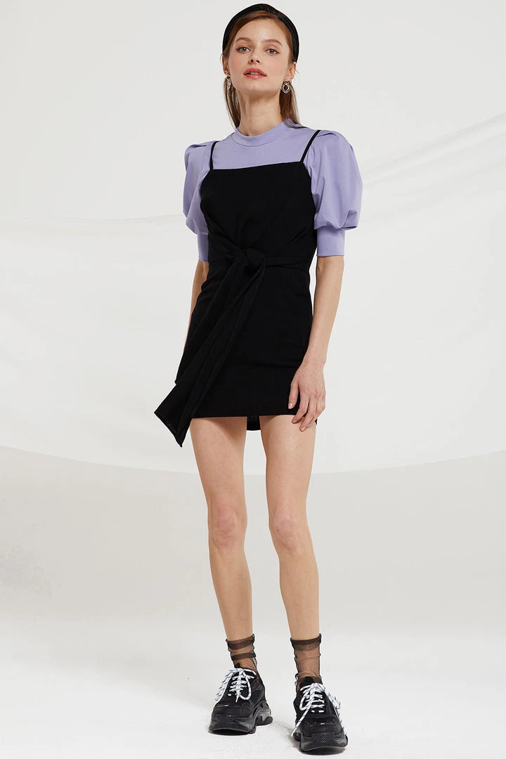 STORETS CLOTHING Holly Half Puff Sleeve Top