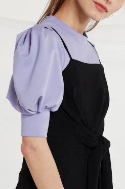 STORETS CLOTHING Holly Half Puff Sleeve Top