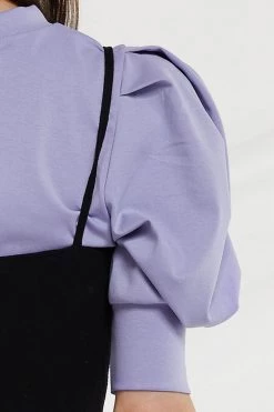 STORETS CLOTHING Holly Half Puff Sleeve Top