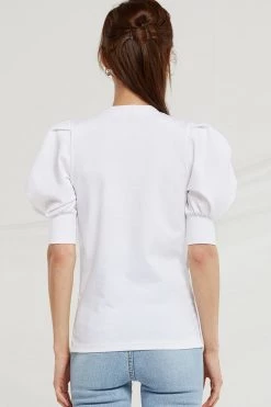 STORETS CLOTHING Holly Half Puff Sleeve Top