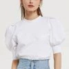 STORETS CLOTHING Holly Half Puff Sleeve Top