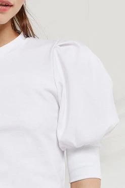 STORETS CLOTHING Holly Half Puff Sleeve Top