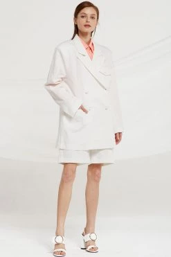 STORETS Marissa Linen Oversized Jacket CLOTHING