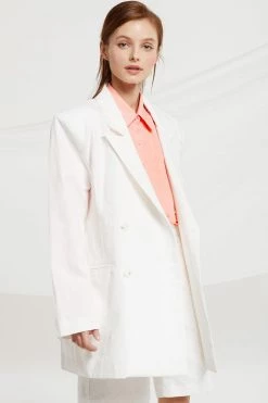 STORETS Marissa Linen Oversized Jacket CLOTHING