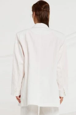 STORETS Marissa Linen Oversized Jacket CLOTHING