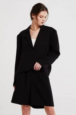 STORETS Allison Oversized Single Button Jacket CLOTHING