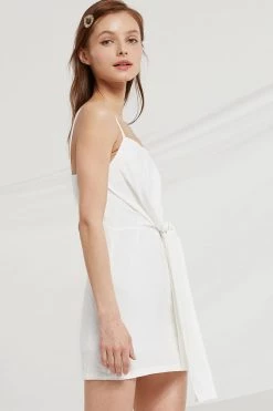 STORETS CLOTHING Nevaeh Waist Tie Cami Dress