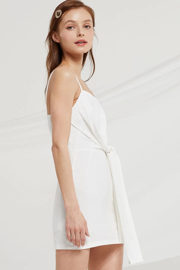 STORETS CLOTHING Nevaeh Waist Tie Cami Dress