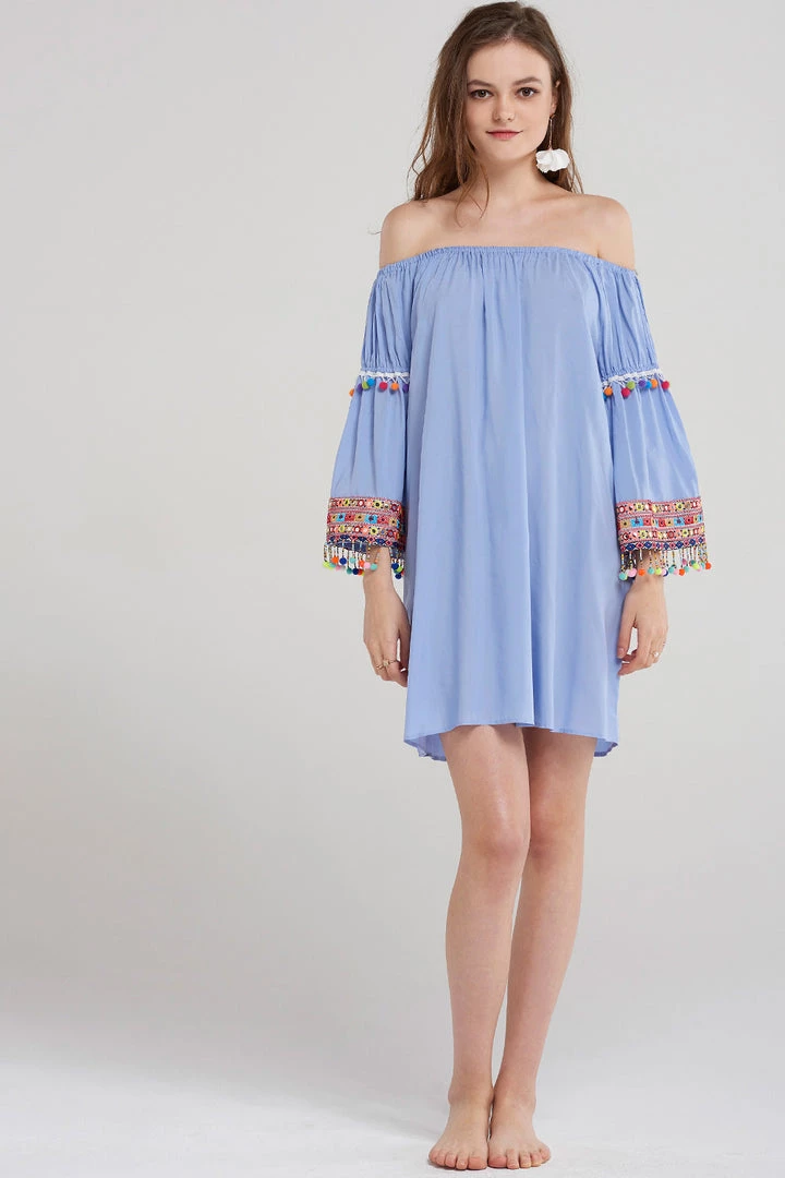 STORETS SALE Jasmine Multi Tassel Dress CLOTHING