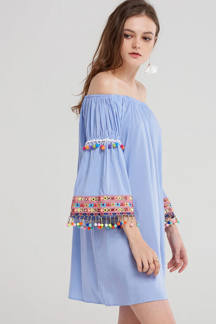 STORETS SALE Jasmine Multi Tassel Dress CLOTHING